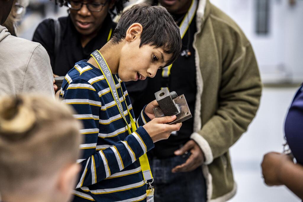 Learning at AMRC’s flagship Factory 2050 facility