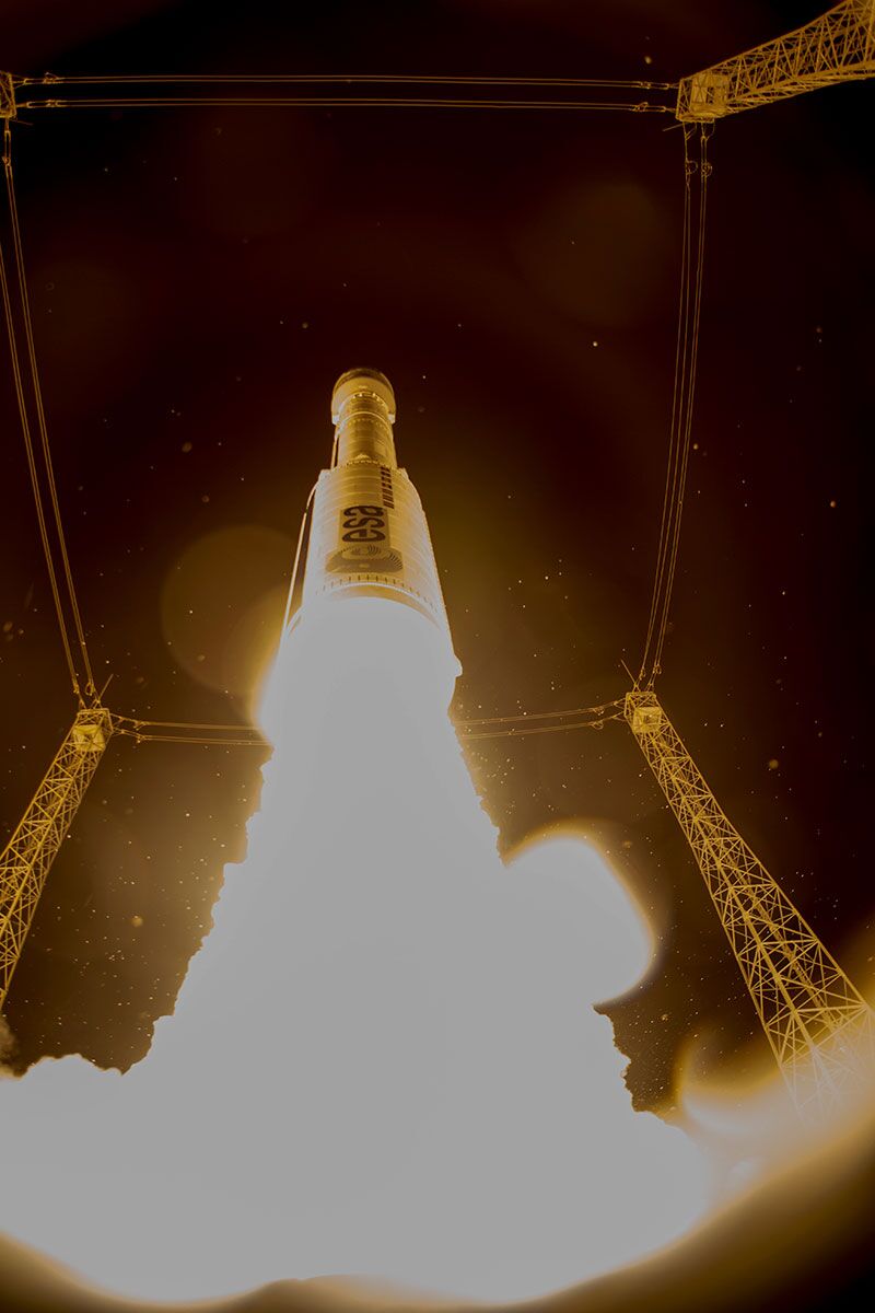 ESA rocket launching