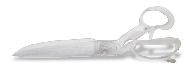 Transparent scissors