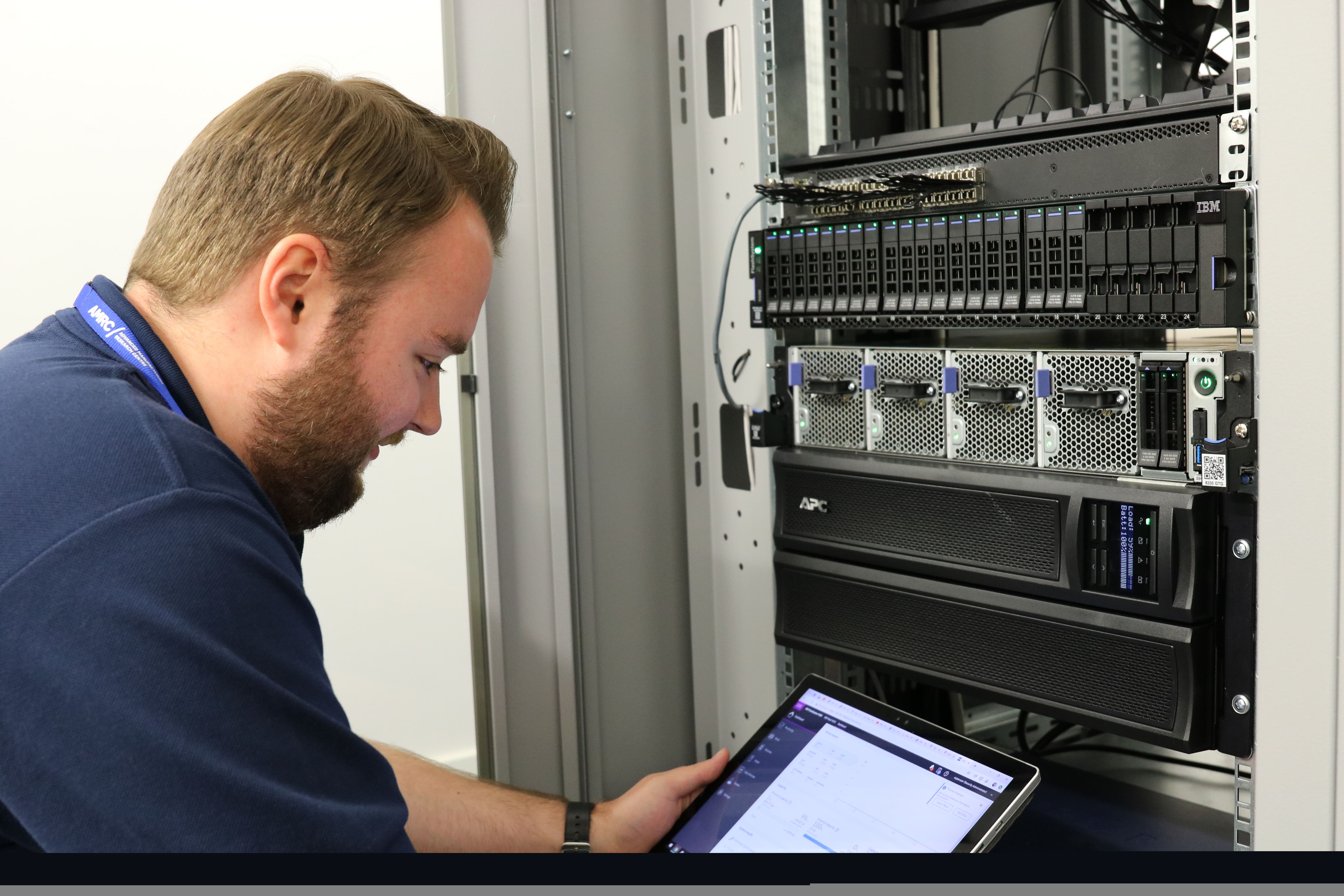 Pictured: IBM AI Server