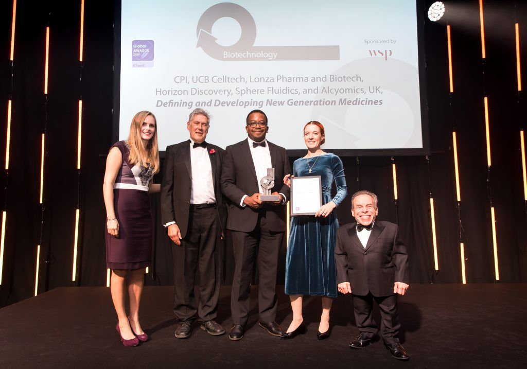 CPI team at the IChemE Global Awards
