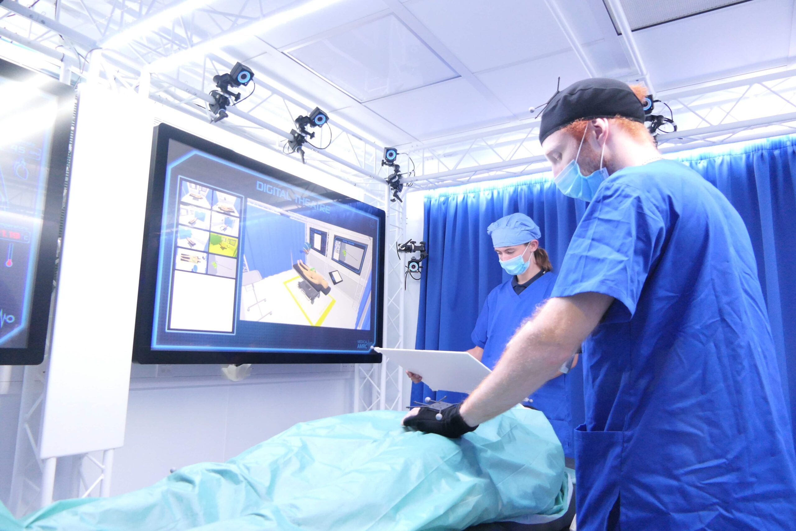 The Digital Operating Theatre proof of concept demonstrator at the AMRC in Rotherham.