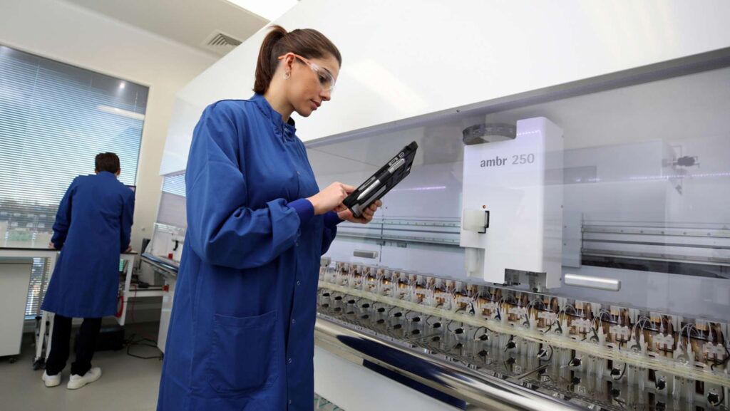 CPI workers inspecting their equipment