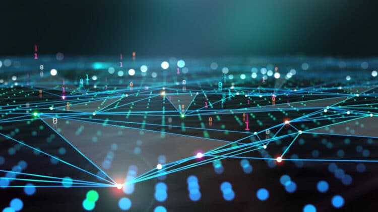 Depiction of neural network