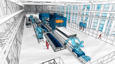 Visual demonstration of the new COMPASS facility
